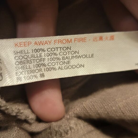 Free People Cotton Oversized Mini Dress Olive Size S - Picture 6 of 6